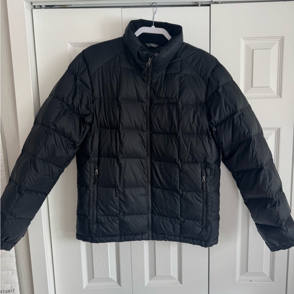 Eddie Bauer Men's Classic Black Puffer Jacket